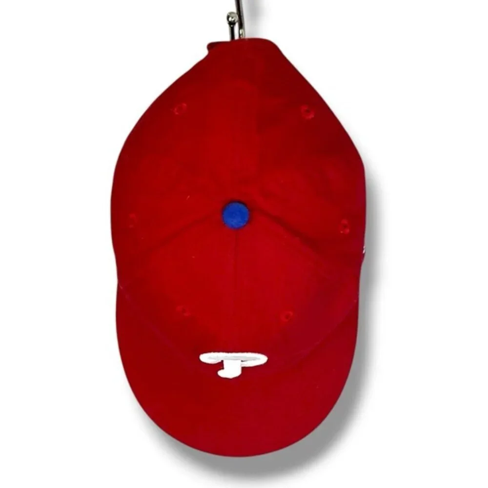 Philly’s Baseball Cap Adjustable Red White Embroider Logo MLB OC Sport Youth OS